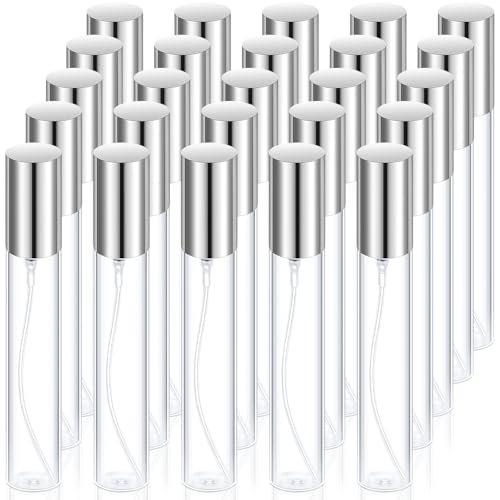 Yinder 25pcs 15ml Refillable Perfume Spray Bottles Silver - Travel & Cosmetic Containers