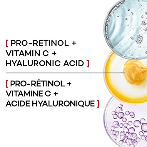 Revitalift Anti-Aging Overnight Face Mask with Pro-Retinol & Hyaluronic Acid – Reduces Wrinkles & Brightens Skin 1.7 Oz
