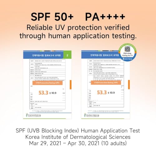 Hydrating Collagen Sun Serum SPF 50+ for Dry Skin - Lightweight Daily Sun Protection