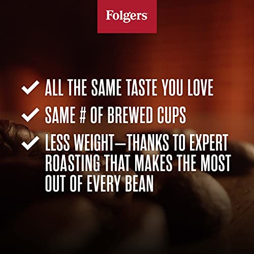 Folgers Coffeehouse Blend Ground Coffee Pack of 6 - 22.6 oz Canisters, Medium-Dark Roast