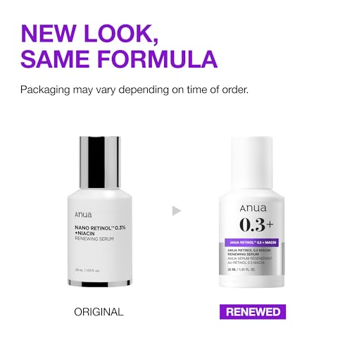 ANUA Retinol Serum for Skin Texture & Pore Refinement, 1 fl oz