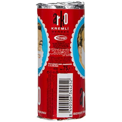 Arko Shaving Cream Soap Stick (6 Pieces) by EVYAP