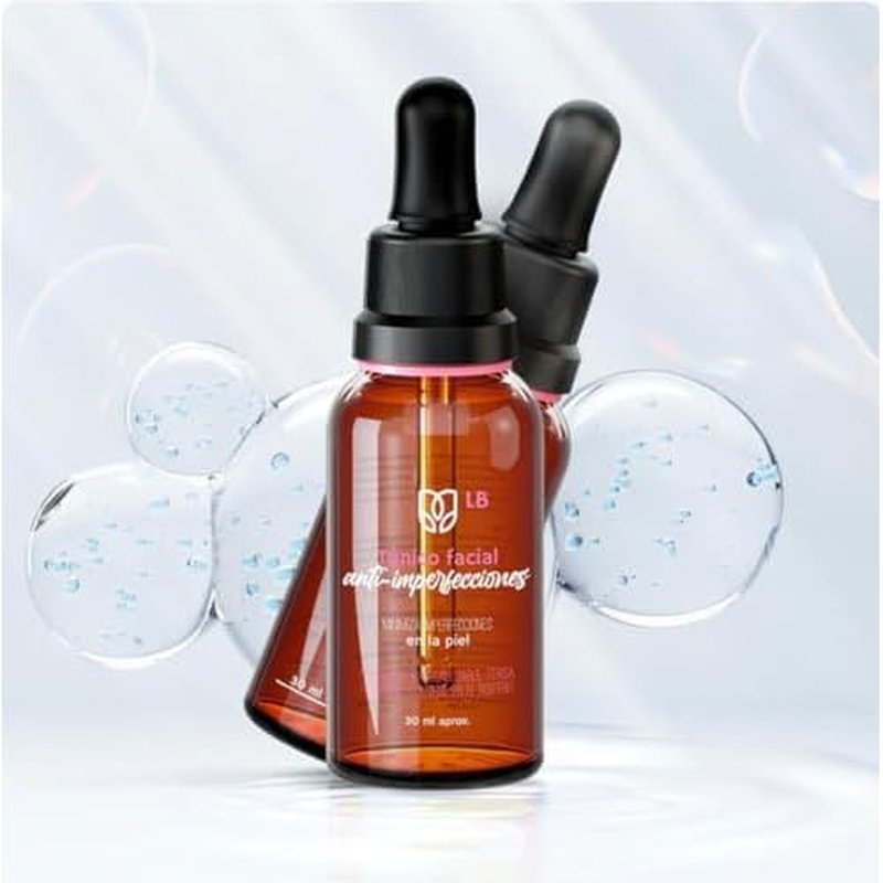 LB Tonico Facial Advanced Formula, Developed with Certified Raw Materials, Designed to Safely Care for and Protect The Appearance of Your Skin, Approved by International Standards (2-Pack)