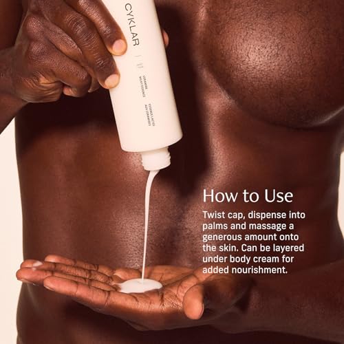 CYKLAR Ceramide Milky Essence ? Unscented Body Lotion for Dry, Sensitive Skin ? Lightweight Hydrating Ceramide Moisturizer for Skin Barrier with Polyglutamic Acid & Hydroxyethyl Urea - 8 fl oz