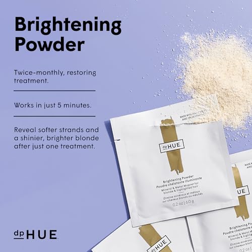 Brightening Powder for Blonde Hair - Mineral & Chlorine Remover - 6 Uses