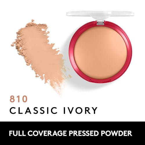 Press Powder Full Coverage Natural Shade 0.39 Ounce Pack of 2 - Controls Shine