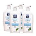 Unscented Moisture Shave Cream for Men & Women - 11oz Pump Bottle, Pack of 4