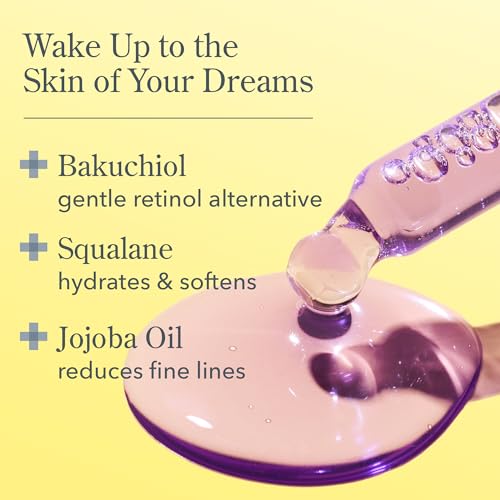 Beekman 1802 Dream Booster Bakuchiol Face Serum 0.5 Fl Oz - Gentle Retinol Alternative
