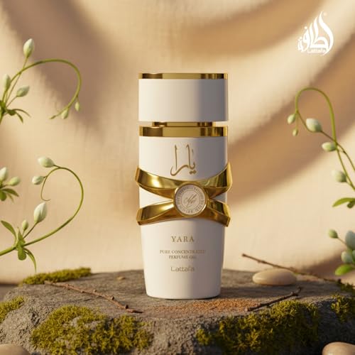 Lattafa Yara Moi Perfume Oil - Vanilla, Rose, Jasmine, Patchouli - Long-Lasting Fragrance for Women