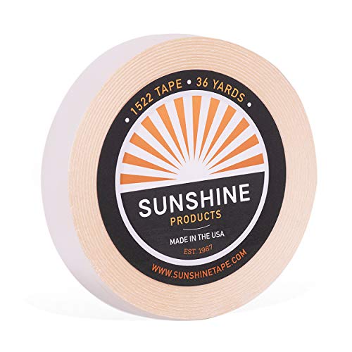 Sunshine Tape 3/4" x 36 Yards Clear Double Sided Wig Tape - Made in USA