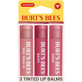 Burt¡¯s Bees Tinted Lip Balm Value Pack Includes 3 Lip Balms: Red Dahlia, Daisy and Rose; 8 Hour Moisture; Provides a Hint of Color; Nourishing Shea Butter; 100% Natural Origin; 3 Tubes; 3x0.15 Oz.