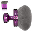 Purple BABYSHEEP Large Face & Body Makeup Brush Set with Drawstring Bag - 2 Pieces