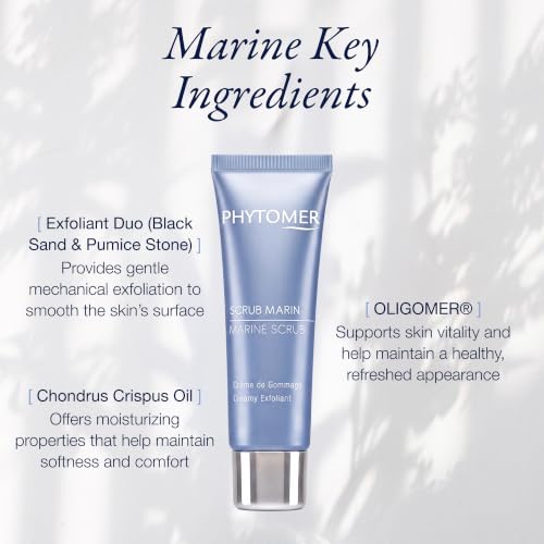 Marine Exfoliant Face Wash with Black Sand & Pumice - 50ml