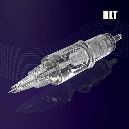 T&T AWE Tattoo Needles - Trial Pack of 20 Round Liner Cartridges for Professional Tattooing