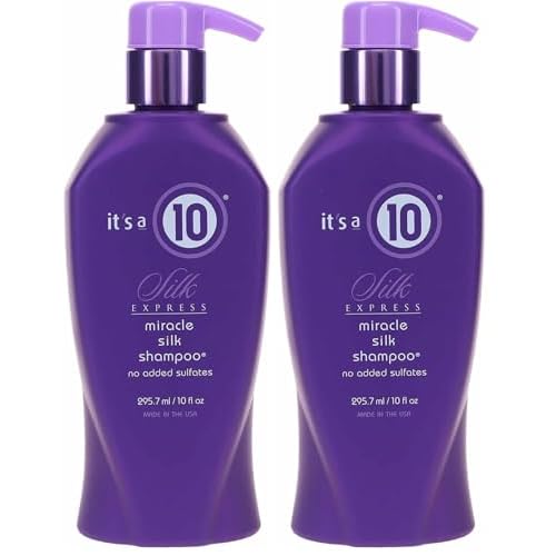It's a 10 Haircare Silk Express Miracle Silk Shampoo, 10 fl. oz. (Pack of 2)