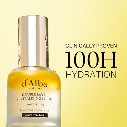 d'alba Piedmont Italian White Truffle Double Layer Revitalizing Serum 1.01 Fl Oz