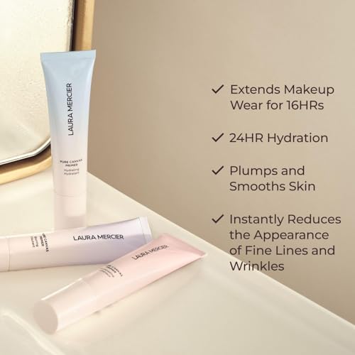 Laura Mercier Hydrating Pure Canvas Primer Travel Size - 16 Hour Makeup & Skin Hydration