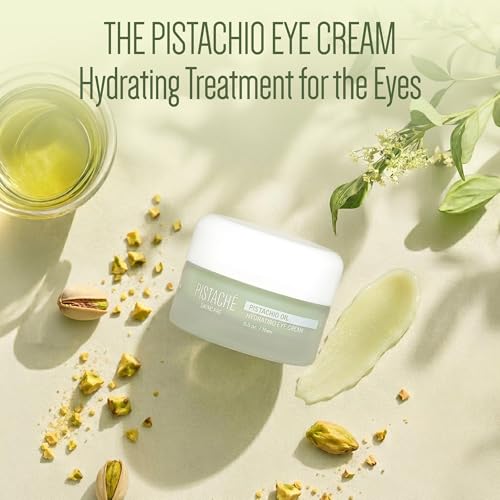 Pistaché Skincare Brightening Pistachio Oil Eye Cream 0.5oz - Hydrating & Anti-Aging