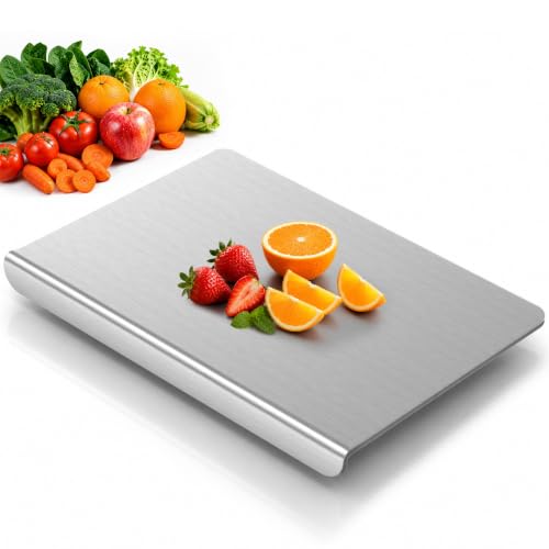 Titanium Cutting Board for Kitchen, Non-Toxic 20 x 16 Inches with Cutting Mat