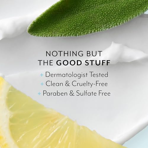 Bliss Lemon and Sage Soapy Suds Body Wash and Body Butter - Gentle and Hydrating for Soft Skin - Vegan and Cruelty-Free