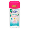 Hair Removal Cream Stick with Argan Oil - Fast & Easy Bikini & Leg Hair Remover - 3.3oz (97ml) Twin Pack