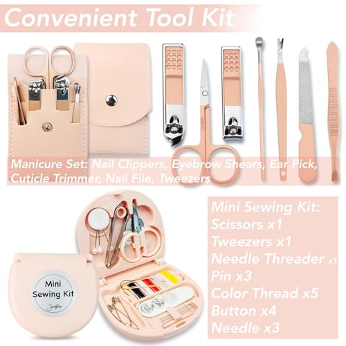 Women's Emergency Kit for Weddings 29 Essential Items for Brides Daily Use All in One Travel Kit Personal Care Survival Set for Team Bride