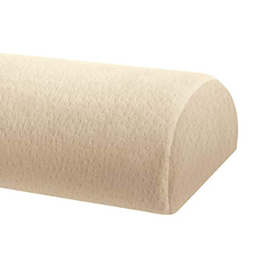 TEMPUR Memory Foam Support Cushion - Half Moon Pillow for Neck, Back & Legs