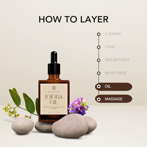 Gua Sha Facial Tools and Gua Sha Oil Skincare Gift Set - Gua Sha Set Consists of 100% Pure Jojoba Oil with Bakuchiol Serum and Vitamin E (30ml), and Stainless Steel Cryo Guasha Tool for Face by TRIONI