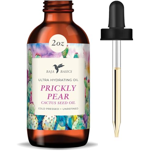 Prickly Pear Seed Oil - Organic Cold-Pressed Facial & Hair Oil - 2 oz - Variation of THIS listing