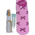 Bath and Body Works Pedicure Foot Routine Mini 3 Piece Gift Set: Socks, Foot Cream and Pumice Stone