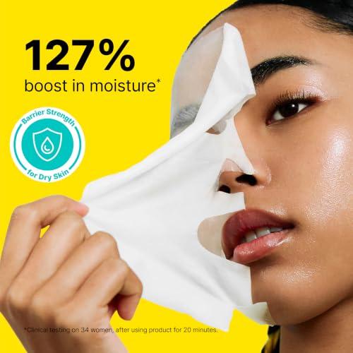 Moisturizing Skin Barrier Mask Pack - Hydrating, Soothing, Pore-Purifying, 5 Count - Dr. Jart+