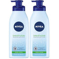 NIVEA Breathable Nourishing Body Lotion Fresh Fusion,Body Lotion for Dry Skin,13.5 Fl Oz Pump Bottle,(Pack of 2)
