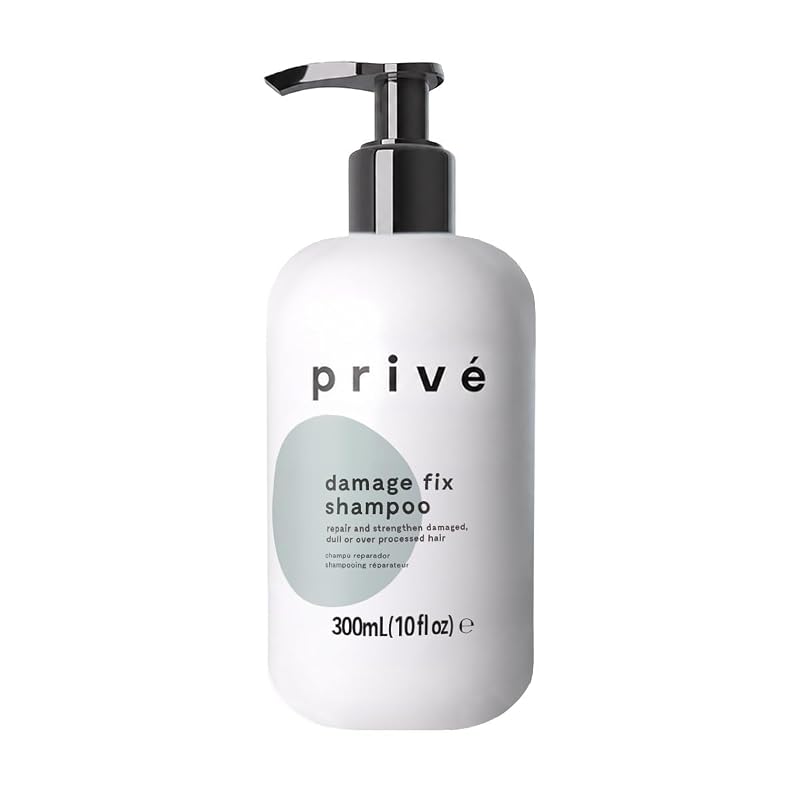 Privé Damage Fix Hair Shampoo 10 Fl Oz - For Damaged Hair, Color Safe