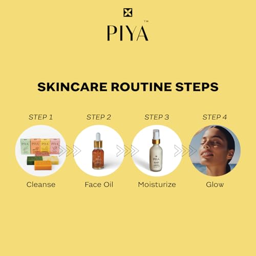 Piya Hydrating Face Lotion with Turmeric & Aloe Vera for All Skin Types