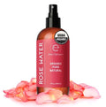 8 oz Organic Rose Water Facial Toner & Makeup Setting Spray - Soothing Hydrating Mist