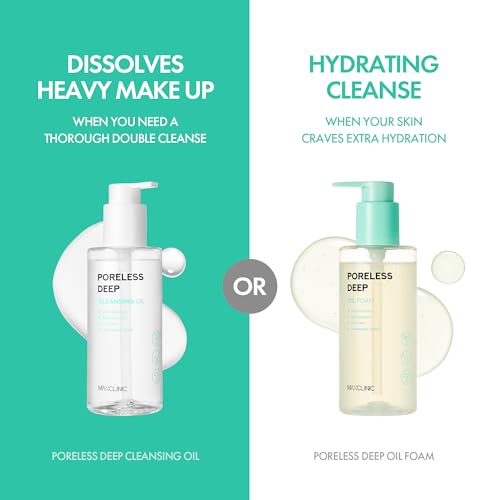 Deep Cleansing Oil for Face with Green Acid & Jojoba | Pore & Makeup Remover