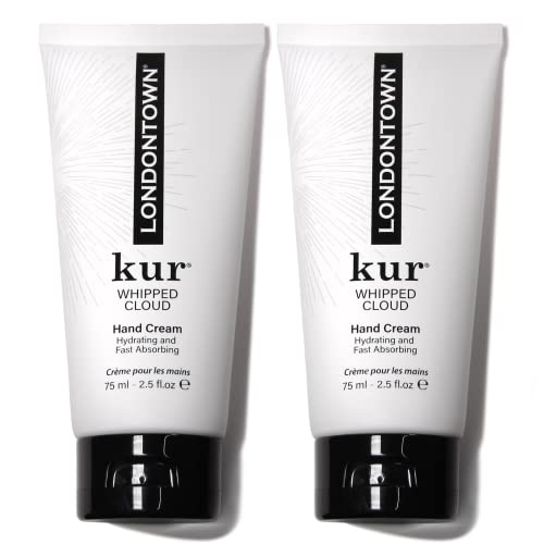 LONDONTOWN Whipped Cloud Hand Cream - 2.5 fl oz Pack of 2, Nourishing Moisturizer with Botanical Oils & Hyaluronic Acid