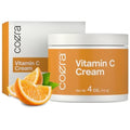 Coera Vitamin C Cream | 4oz | For Face, Dark Spots, Body, and Skin | Brightening, Hydrating, & Firming Moisturizer | Free of Parabens, SLS & Fragrances | Cruelty Free | Packaging May Vary