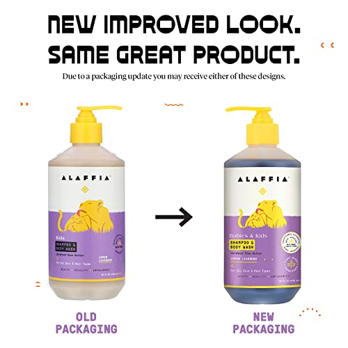 Kids Lemon Lavender Sulfate-Free Shampoo & Body Wash 2-Pack - 16 Oz Each