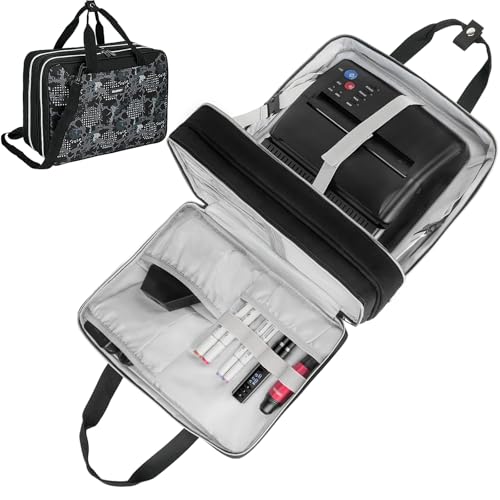 Tattoo Travel Case with Waterproof Foam Protection - Black Print, Bag Only - Variation of THIS Listing
