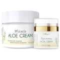 DEL?VIA Ultimate Aloe Skincare Bundle ? Miracle Aloe Cream 8 oz and Rejuvenating Face Cream 2 oz