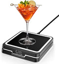 KAVAZ Smart Cocktail Maker Coaster with LED Pour Guidance - Jet Black