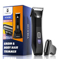 VIKICON 2-in-1 Men's Body Groomer & Shaver Waterproof Electric Razor