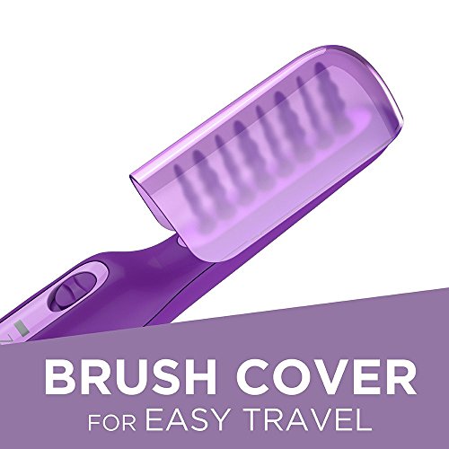 Electric Detangling Hair Brush for Thick Curly Hair - Cordless, Wet & Dry Use