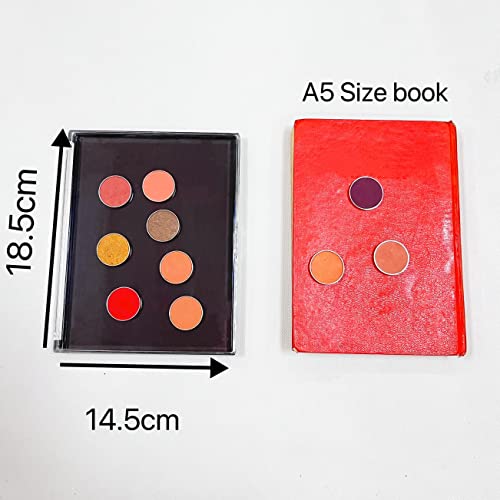 Empty Eyeshadow Magnetic Cosmetic Makeup Case Refillable Container Eye Diy Pans Light Weight Palette 7.28'' x5.7''