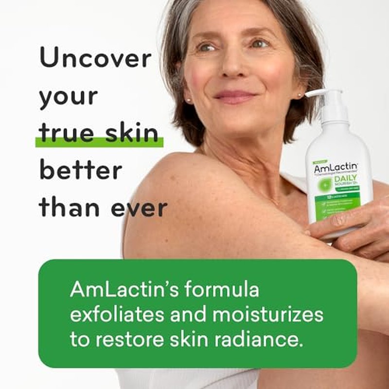 AmLactin Daily Nourish 12% - 14.1 oz Body Lotion and Vanicream Gentle Facial Cleanser - 8 fl oz