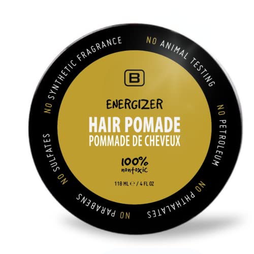 Vegan Hair Pomade - Medium Hold Matte Finish, Cruelty-Free Styling Product