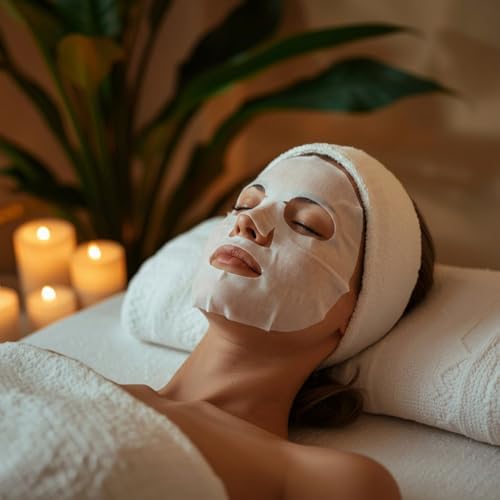 Centella Cica Sheet Mask for Skin Recovery & Acne Care - Hypoallergenic, 5-Pack