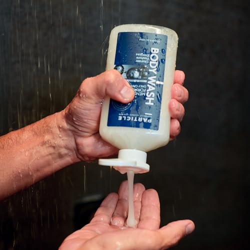 Men’s Body Wash with Dead Sea Minerals - Hydrating Shower Gel & Cleanser, Fresh Citrus Woody Scent, 13.52 fl oz