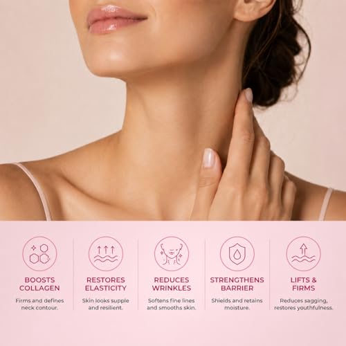 Neck Firming Cream with Retinol & Peptides - 1.7 Fl Oz Pack of 2